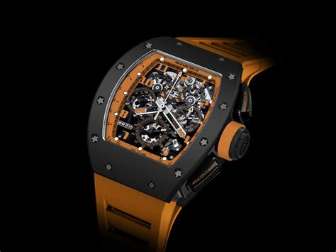 richard mille orange|richard mille watch price orange.